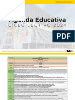 Agenda Educativa 2024 - CABA