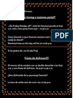 Invitacion - Halloween