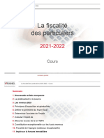 La Fiscalite Des Particuliers 2021-2022 Cours-Bohzgv