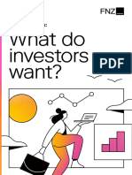 FNZ - What Investors Want - Top 5 Insights - 20221027