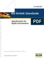 British Standard BS 06468-2008 F. Tiefenmessschieber