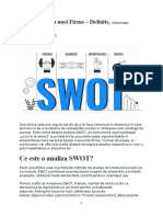 Analixza SWOT Exemplu