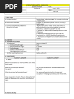 4 As Approach Detailed Lesson Plan Format | PDF | Teachers | Lesson Plan