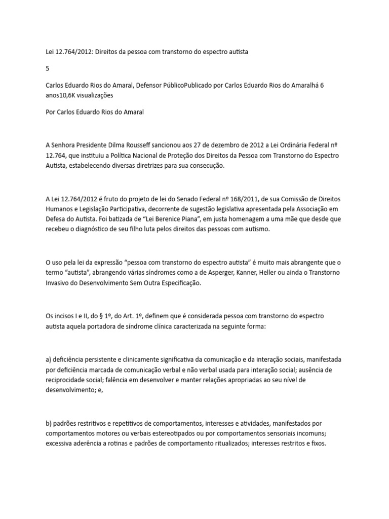 Lei berenice piana 12 764 2012 pdf