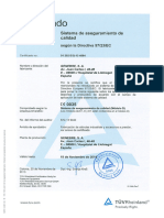 Ce 97 - 23 - Ped Certificado Castellano