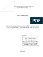 Estudo Da Influência Das Ligações Viga-Pilar Na Análise Estrutural de Um Edifício Pré-Moldado