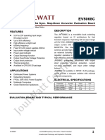 23V/8A Sync. Step-Down Converter Evaluation Board Description