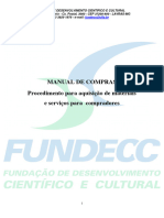 Manual de Compras - Fundação de Desenvolvimento Científico e Cultural Lavras MG