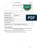 CH 11 Home Work - 05-01-2024