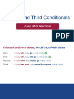 Second and Third Conditionals