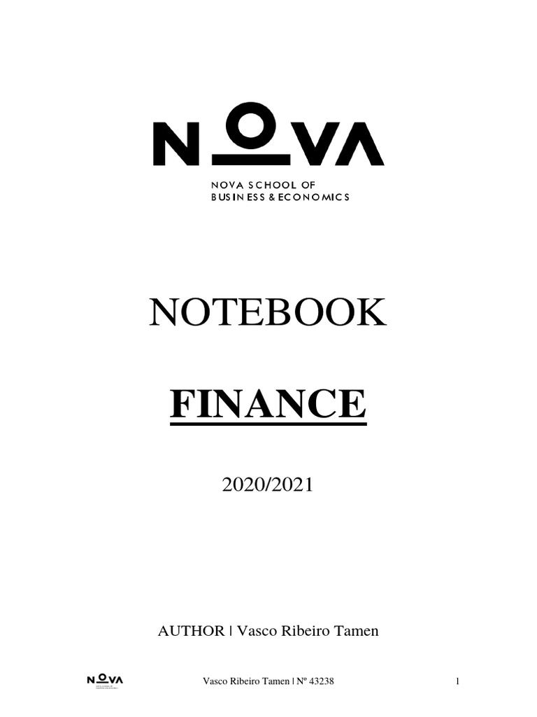 sebenta-finance-vt-pdf-present-value-capital-asset-pricing-model