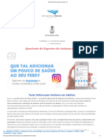 Teste Online para Autismo em Adultos - QA