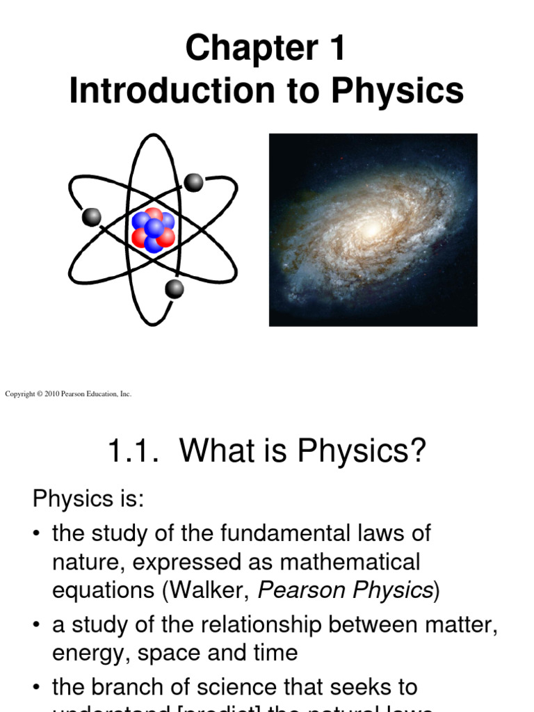 1.1 Lecture - What Is Physics | PDF