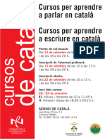 Cursos Per Apendre A Escriure Català