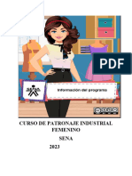 Curso de Patronaje Femenino