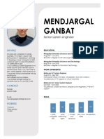 Mendjargal Ganbat