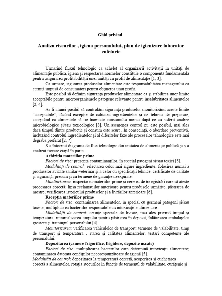 Ghid Analiza Riscuri | PDF