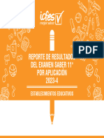 RESULTADOS SABER 11 - 2023 COLGALAN Resultados Saber 11° - 168307001061 - 2023-4