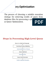 Division Query Optimization PPT