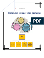 Lectura - Habilidad Extraer Idea Principal