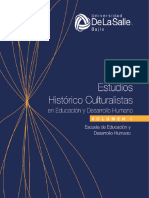 Estudios Histórico Culturales en Educación y Desarrolo Humano