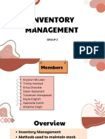 OA - Inventory Management