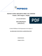 Internship Report Pepsico