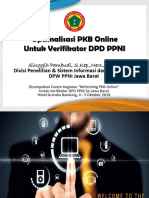 9 Pengelolaan PKB Online Untuk Verifikator DPD PPNI