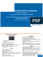 SEMANA 01 Desafios y Evolución Histórica de La Administración de Recursos Humanos ARH