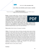 Corpos Travestis Da Literatura Olhares Entre Identidade