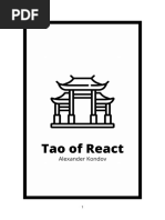 Tao of React