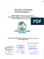 BASES DEL CONCURSO PROCOMPITE KANA  ESPINAR 2023 APROBADO