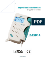 Ficha Tecnica Doppler Sonotrax Basic A