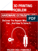 TroubleShooting Extrusion