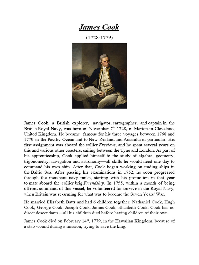 James Cook | PDF