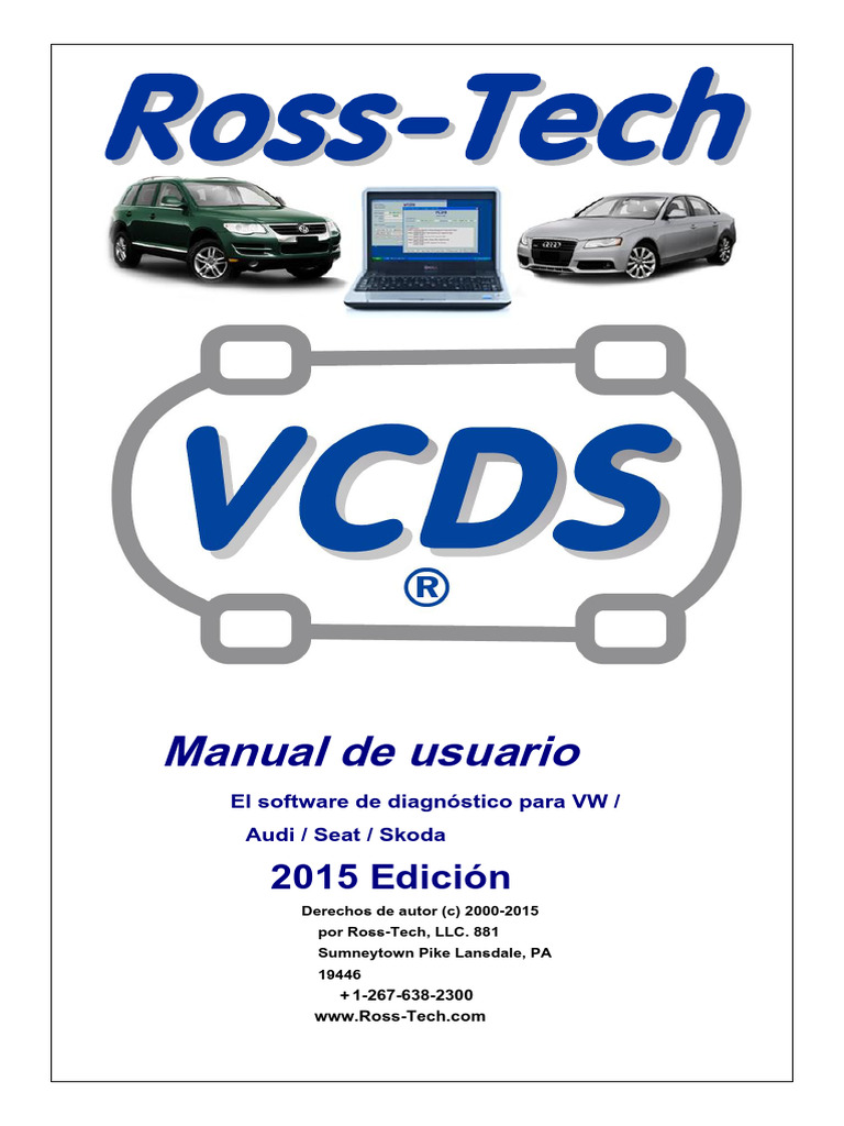 Ross-Tech VCDSコーディング Audi WV Golf マニュアル付