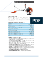 Motoguadaña 2.0HP 41.5CC 143rii Husqvarna (Baj1020057)