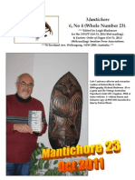 Mantichore 23, (Oct 2011)