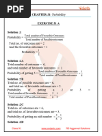 RS Aggarwal Class 11 Solutions Chapter-31 Probability