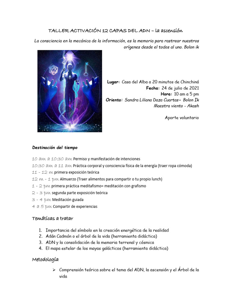 Activación de las 12 Capas del ADN | PDF | Adn | Evolución