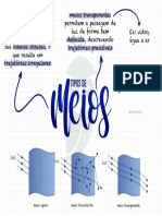 Mapa Mental - Tipos de Meios - Física