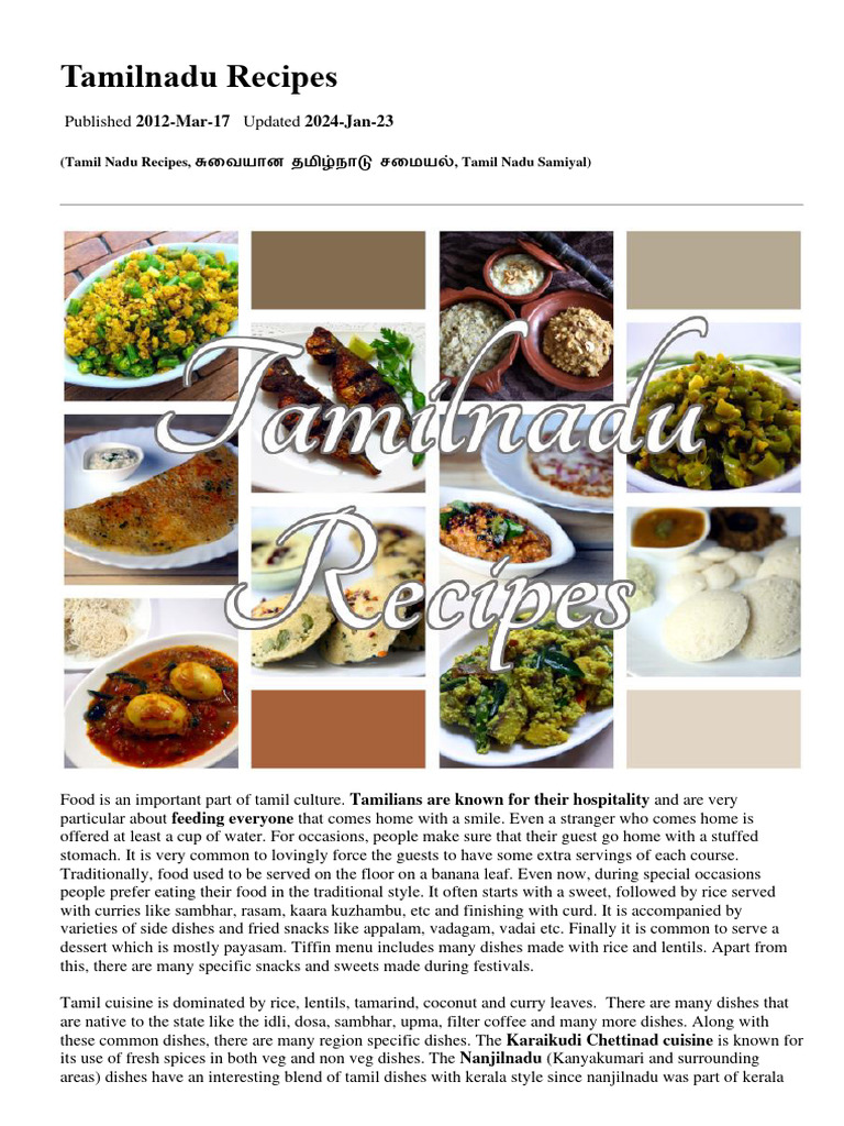 HOME COOKING BOOK PDF FREE DOWNLOAD IN TAMIL visual data 6