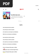 Karaoke Songs List | PDF | Bollywood | Hindi Language Films