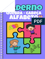 Quebra-Cabeça Alfabeto PDF
