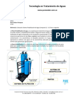 Cotizacion Planta Potabilizadora Compacta de agua 0.2 - 0.5 LPS UV 10x35 -Ray Esteban Velasquez- Purew