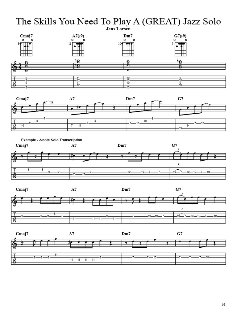 which-jazz-skills-do-you-need-to-play-a-great-solo-beginner-to-advanced