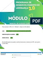 Manual Acesso Cursista - PDL 2.0