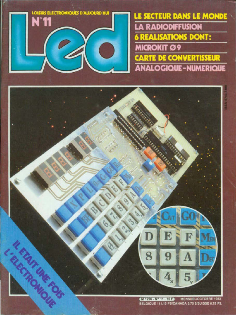 レム -ウエディングドレス- 1/7 LED 011 Octobre 1983 | PDF | Sciences physiques | Électricité