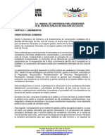 Manual de Convivencia Vendedores Informales