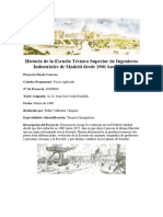 1996 Historia ETSI Industriales Madrid